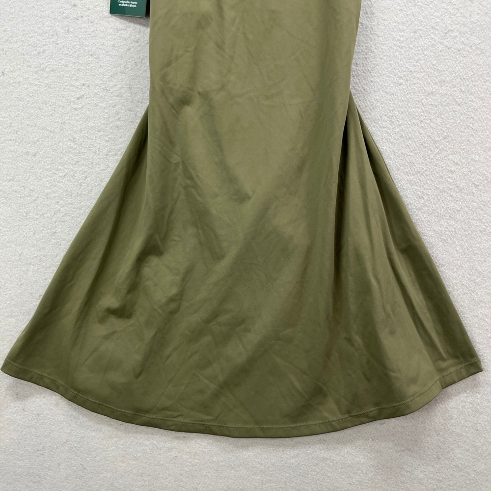 Halara Athletic Dress Womens S Olive Green Cloudful Stretch A-Line Tennis Mini - Picture 3 of 12